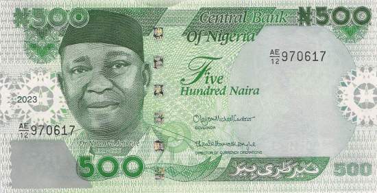 500 Naira 2023